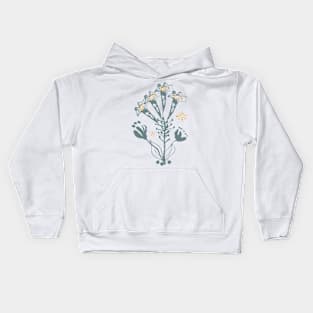 Pretty Watercolour Posy. Kids Hoodie